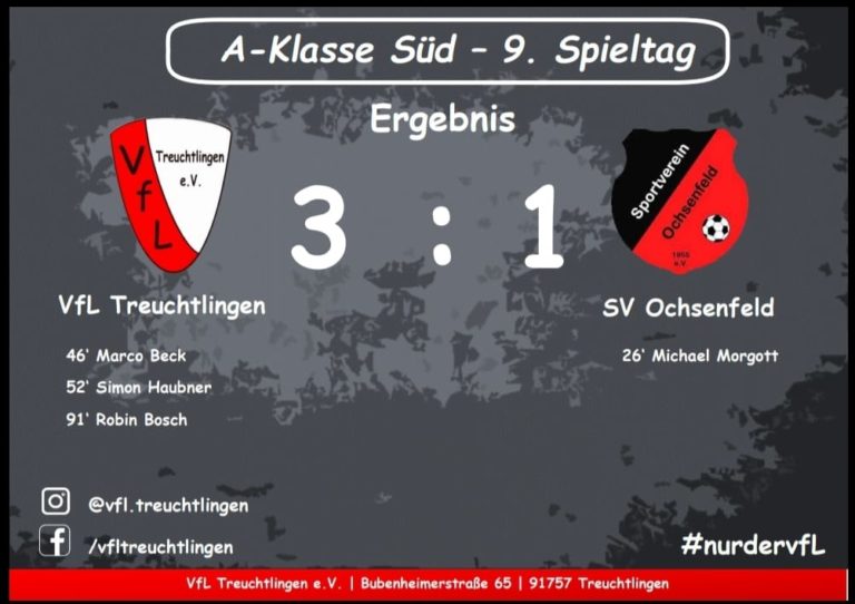 9. Spieltag- Herren Fußball