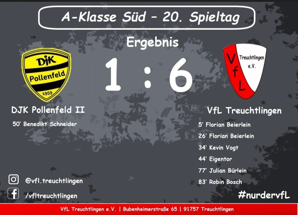 Mehr über den Artikel erfahren 20. Spieltag- Herren Fußball