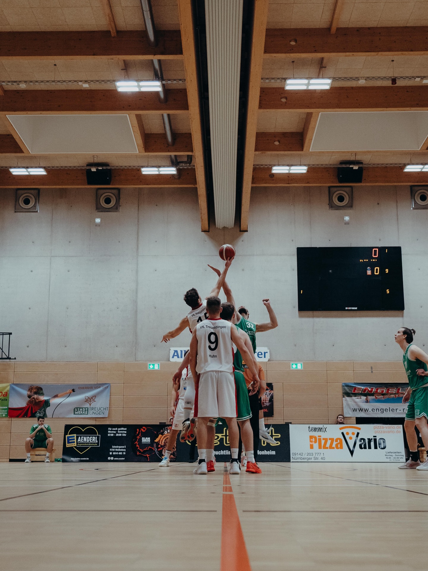 VfL Baskets vs SBM Basketball Spielszene 4