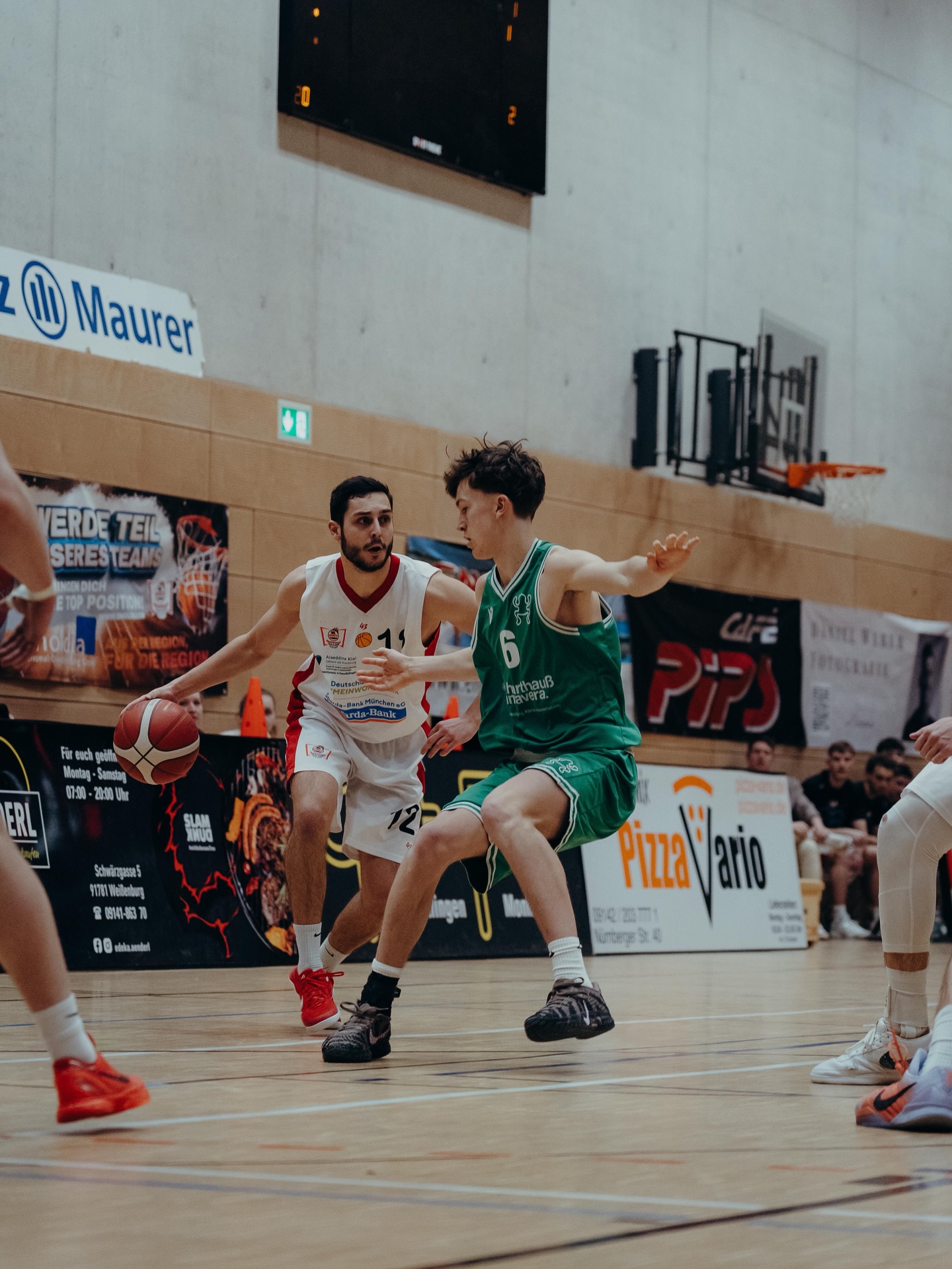 VfL Baskets vs SBM Basketball Spielszene 8